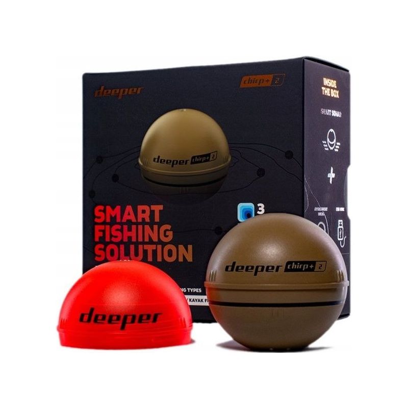 DEEPER CHIRP+ 2.0 ECHOSONDA SONAR Z WIFI GPS OSŁON DEEPER CHIRP+ 2.0 ECHOSONDA SONAR Z WIFI GPS OSŁON