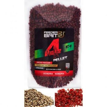 PELLET FEEDER BAIT FB OCHOTKA KONOPIE 800g 4mm
