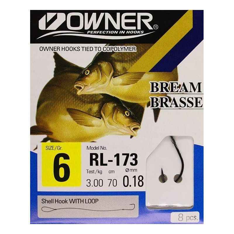HACZYKI Z PRZYPONEM OWNER RL173 SEIGO B-H 2 0.22mm HACZYKI Z PRZYPONEM OWNER RL173 SEIGO B-H 2 0.22mm