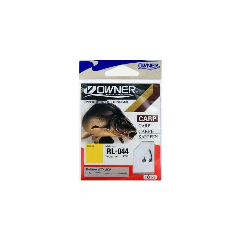 HACZYKI Z PRZYPONEM OWNER RL044 ISEAMA 2 0.25mm HACZYKI Z PRZYPONEM OWNER RL044 ISEAMA 2 0.25mm