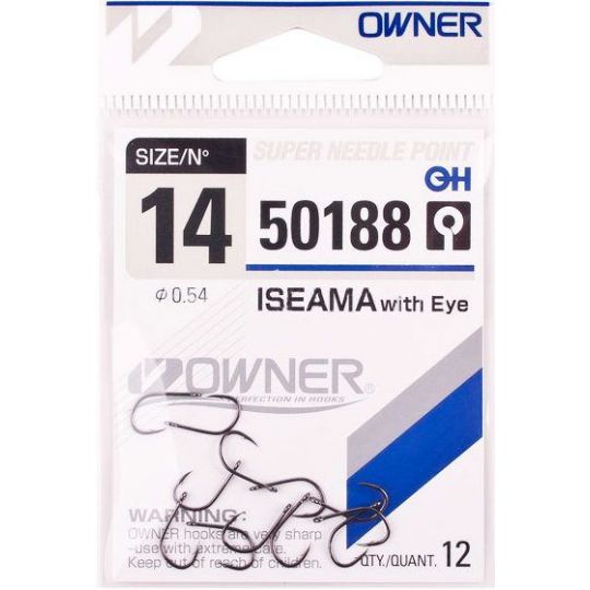 HACZYKI OWNER ISEAMA 50188 ROZMIAR 1 OCZKO HACZYKI OWNER ISEAMA 50188 ROZMIAR 1 OCZKO