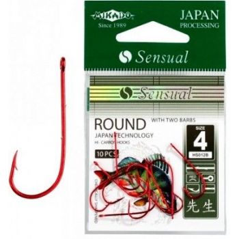 HACZYKI MIKADO SENSUAL ROUND RED ROZMIAR 4 HAK