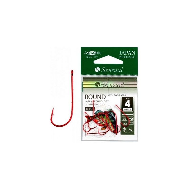 HACZYKI MIKADO SENSUAL ROUND RED ROZMIAR 4 HAK HACZYKI MIKADO SENSUAL ROUND RED ROZMIAR 4 HAK