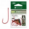 HACZYKI MIKADO SENSUAL ROUND RED ROZMIAR 4 HAK