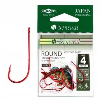 HACZYKI MIKADO SENSUAL ROUND RED ROZMIAR 4 HAK
