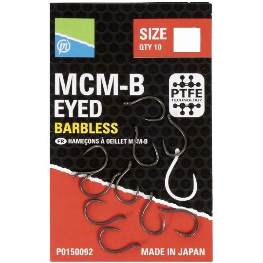 HACZYKI PRESTON MCM-B HOOKS SIZE 8 10szt BARBLESS
