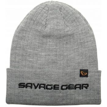 CZAPKA SAVAGE GEAR ZIMOWA FOLD-UP BEANIE GREY MEL