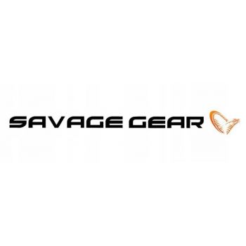 CZAPKA SAVAGE GEAR ZIMOWA LOGO BEANIE BLACK WHITE
