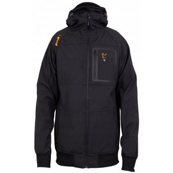 KURTKA FOX COLL BLACK ORANGE SHELL HOODIE XXL