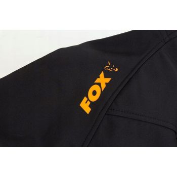KURTKA FOX COLL BLACK ORANGE SHELL HOODIE XXL