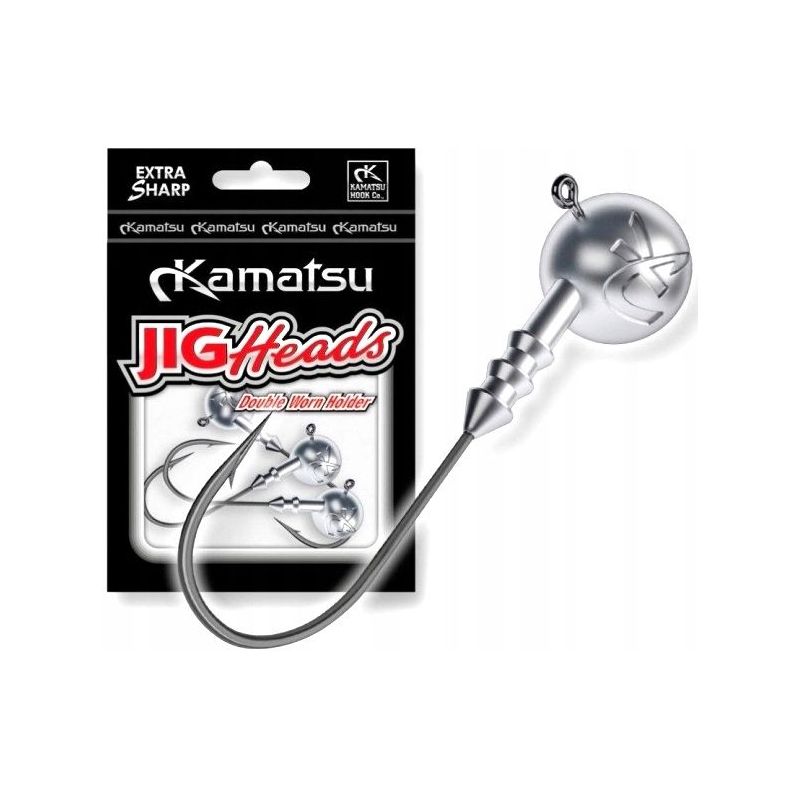 GŁÓWKI JIGOWE KAMATSU BIG JIG 8/0 10g 3szt