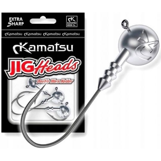 GŁÓWKI JIGOWE KAMATSU BIG JIG 8/0 10g 3szt