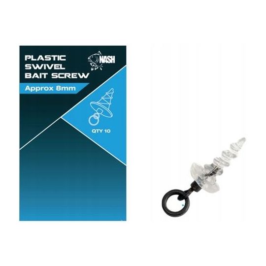 WKRĘT NASH PLASTIKOWY Z MIKROKRĘLIKIEM 8mm WKRĘT NASH PLASTIKOWY Z MIKROKRĘLIKIEM 8mm