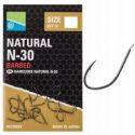 HACZYKI PRESTON NATURAL N-30 SIZE 10 15szt