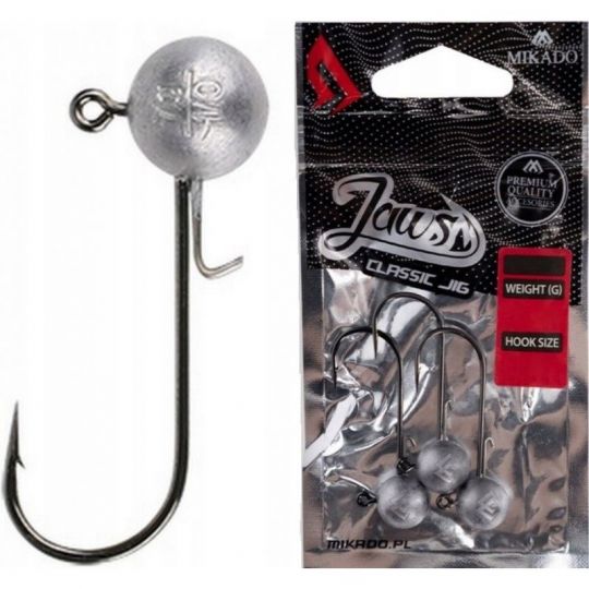 GŁÓWKA MIKADO JAWS CLASSIC JIG BN 3g 5/0 GŁÓWKA MIKADO JAWS CLASSIC JIG BN 3g 5/0