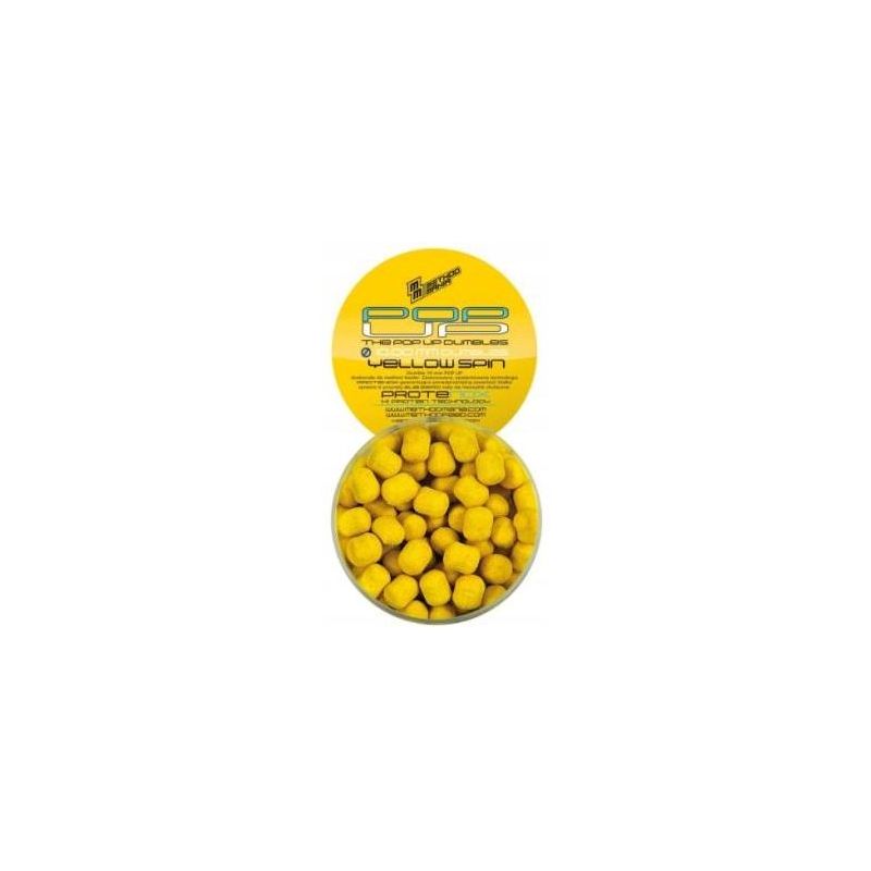DUMBELLS METHOD MANIA POP UP 10mm YELLOW SPIN DUMBELLS METHOD MANIA POP UP 10mm YELLOW SPIN