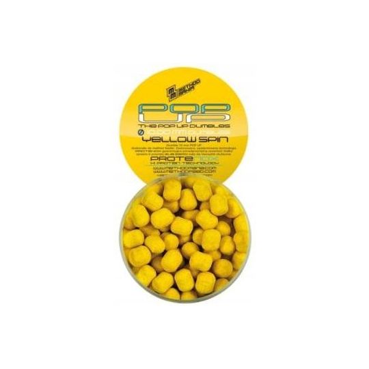 DUMBELLS METHOD MANIA POP UP 10mm YELLOW SPIN DUMBELLS METHOD MANIA POP UP 10mm YELLOW SPIN
