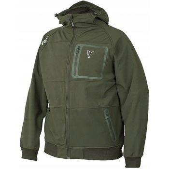 KURTKA FOX COLL GREEN SILVER SHELL HOODIE S