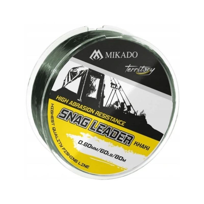 PRZYPON STRZAŁOWY MIKADO SNAG LEADER K 0,50mm 80m PRZYPON STRZAŁOWY MIKADO SNAG LEADER K 0,50mm 80m