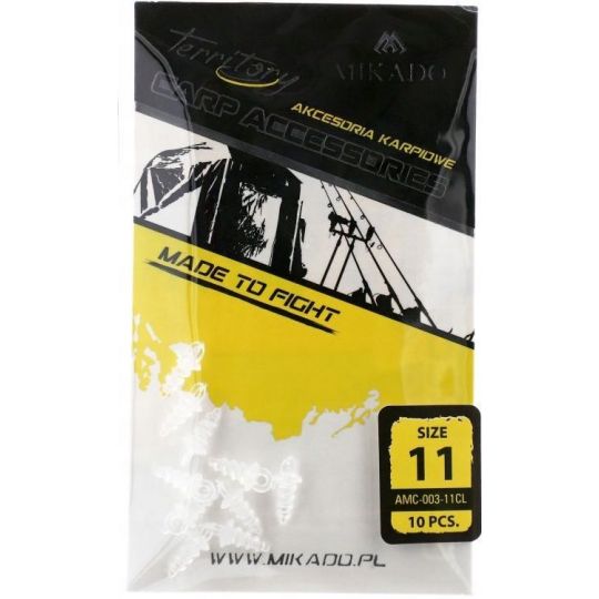 WKRĘT MIKADO DO KULEK PLASTIKOWY 11mm 10szt WKRĘT MIKADO DO KULEK PLASTIKOWY 11mm 10szt