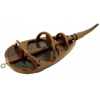 KOSZYCZEK MAD CARP METHOD FEEDER NR 3 BRĄZOWY 60g