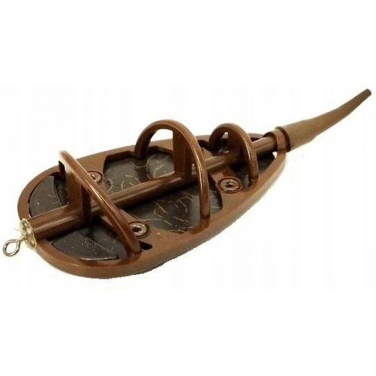 KOSZYCZEK MAD CARP METHOD FEEDER NR 3 BRĄZOWY 60g KOSZYCZEK MAD CARP METHOD FEEDER NR 3 BRĄZOWY 60g