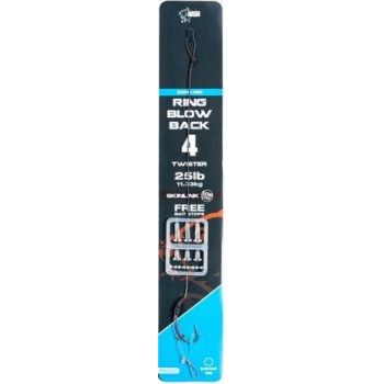PRZYPON Z HAKIEM NASH RING BLOW BACK SIZE 4 BARBLE