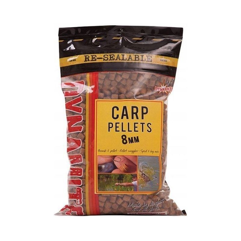 PELLET DYNAMITE BAITS CARP PELLETS 8mm 700g PELLET DYNAMITE BAITS CARP PELLETS 8mm 700g