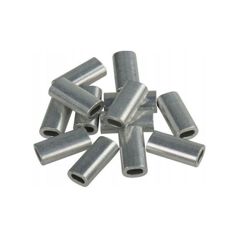 TULEJE ZACISKOWE RURKI BLACK CAT 1.2mm 20szt TULEJE ZACISKOWE RURKI BLACK CAT 1.2mm 20szt