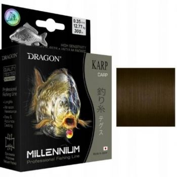 ŻYŁKA DRAGON MILLENIUM KARP 350m 0.28mm 8,54kg