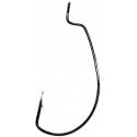 HACZYKI GAMAKATSU WORM OFFSET EWG BLACK  1/0