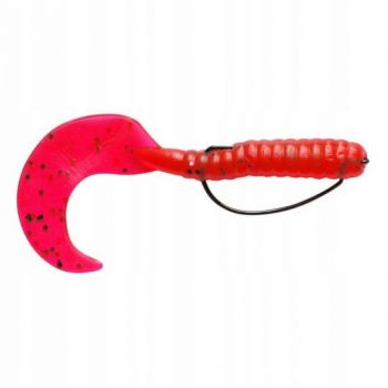HACZYKI GAMAKATSU WORM OFFSET EWG BLACK  1/0