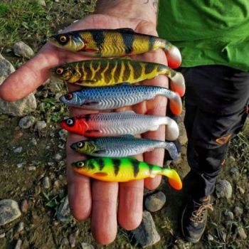 GUMA SAVAGE GEAR 4D HERRING SHAD 16cm 28g ROACH