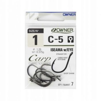 HACZYKI OWNER C5 CARP ISEAMA ROZMIAR 1 CZARNY