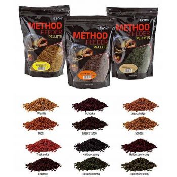 PELLET JAXON METHOD FEEDER READY 2mm 500g FISH MIX