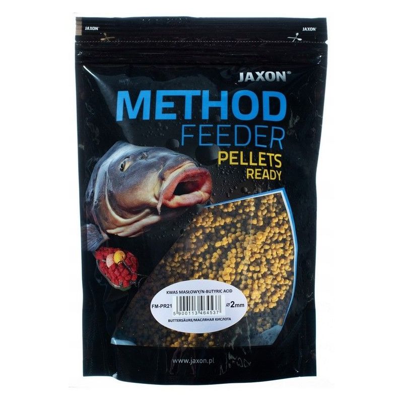 PELLET JAXON METHOD FEEDER READY 2mm KWAS MASŁOWY PELLET JAXON METHOD FEEDER READY 2mm KWAS MASŁOWY