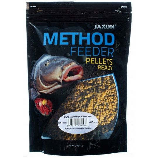 PELLET JAXON METHOD FEEDER READY 2mm KWAS MASŁOWY PELLET JAXON METHOD FEEDER READY 2mm KWAS MASŁOWY