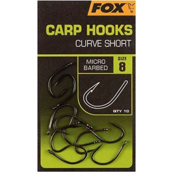 HACZYKI FOX CARP HOOKS CURVE SHANK SHORT ROZ. 4