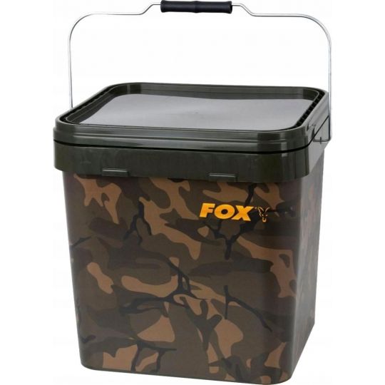WIADRO FOX CAMOU SQUARE 17L BUCKET DO PRZYNĘT WIADRO FOX CAMOU SQUARE 17L BUCKET DO PRZYNĘT
