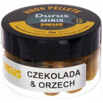 PELLET MEUS HOOK DURUS MINIS 12mm CZEKOLADA ORZECH