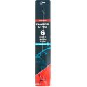 HACZYK NASH FLUOROCARBON D-RIG Z PRZYPONEM 6 BARBE