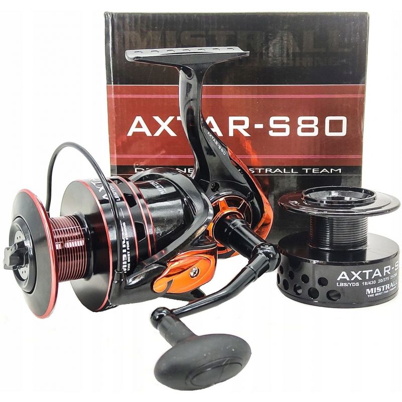 KOŁOWROTEK MISTRALL AXTAR-S80 FD 8000 KOŁOWROTEK MISTRALL AXTAR-S80 FD 8000