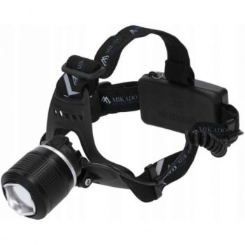 LATARKA CZOŁOWA MIKADO 550 LUM + UV LAMPKA