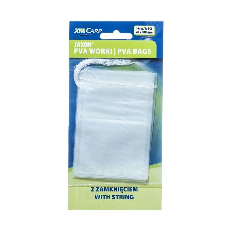 WOREK PVA ZE SZNURKIEM 70x100mm 10szt LC-PVA051 WOREK PVA ZE SZNURKIEM 70x100mm 10szt LC-PVA051