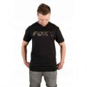 KOSZULKA T-SHIRT FOX REGLAN BLACK CAMO ROZMIAR S