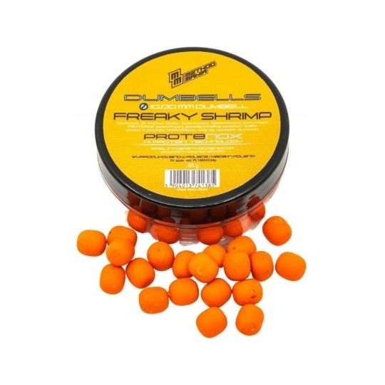 DUMBELLS METHOD MANIA SINKING 10mm FREAKY SHRIMP DUMBELLS METHOD MANIA SINKING 10mm FREAKY SHRIMP