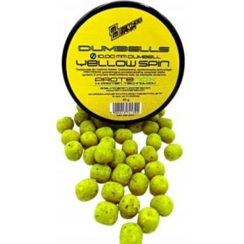 DUMBELLS METHOD MANIA SINKING 10mm YELLOW SPIN