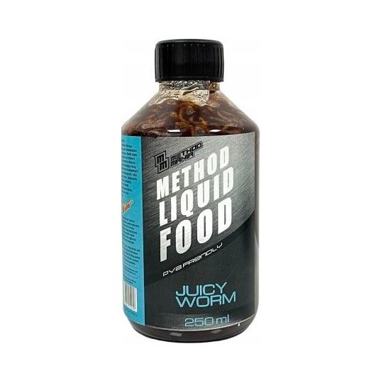 LIQUID METHOD MANIA FOOD 250ml JUICY WORM LIQUID METHOD MANIA FOOD 250ml JUICY WORM