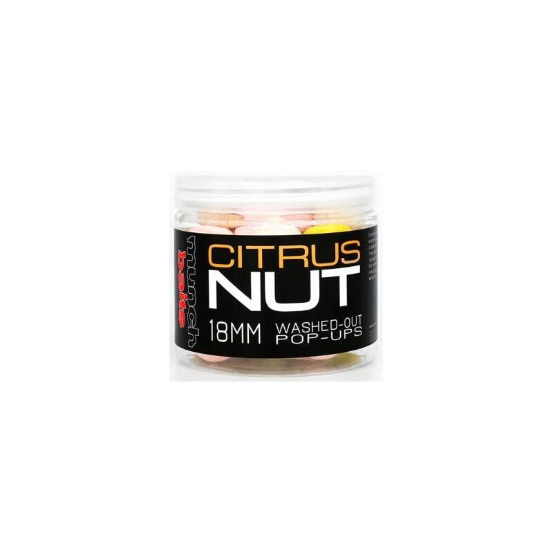 KULKI MUNCH BAITS WASHED POP UP CITRUS NUT 18mm