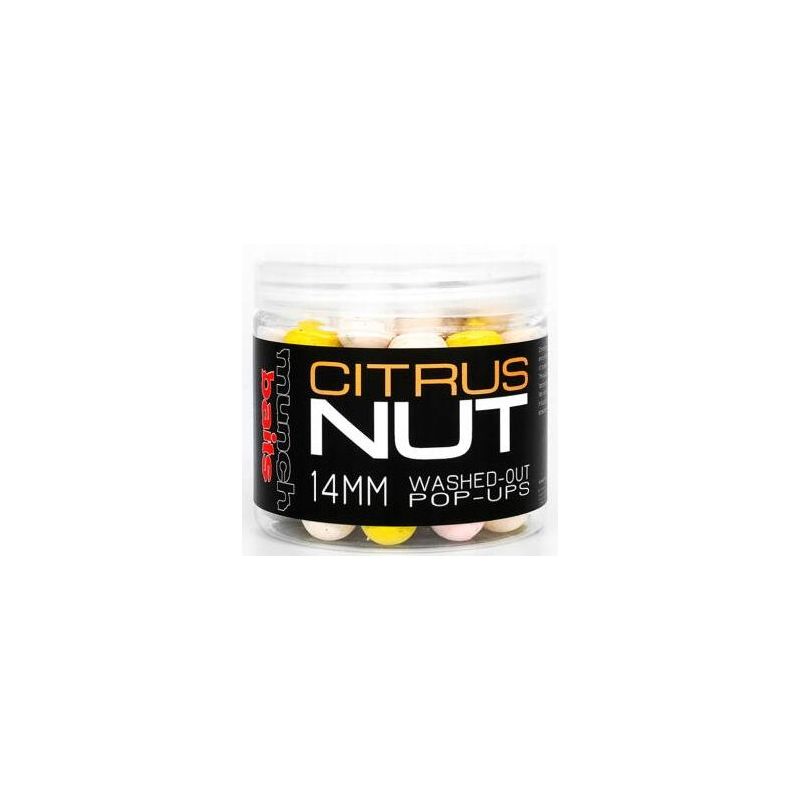KULKI MUNCH BAITS WASHED POP UP CITRUS NUT 14mm KULKI MUNCH BAITS WASHED POP UP CITRUS NUT 14mm
